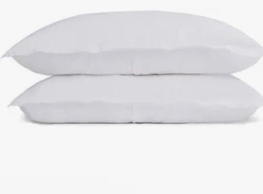 Parachute King Size 100% Linen Envelope Pillow Case White (1) NEW